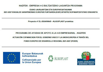 Programa de ayudas apoyo I+D empresas Aligoplast